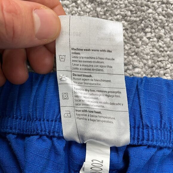 Carhartt Scrub Casual Pants Mens 2XL Royal Blue Straight Leg Elastic Waist 43x27 - Picture 4 of 13